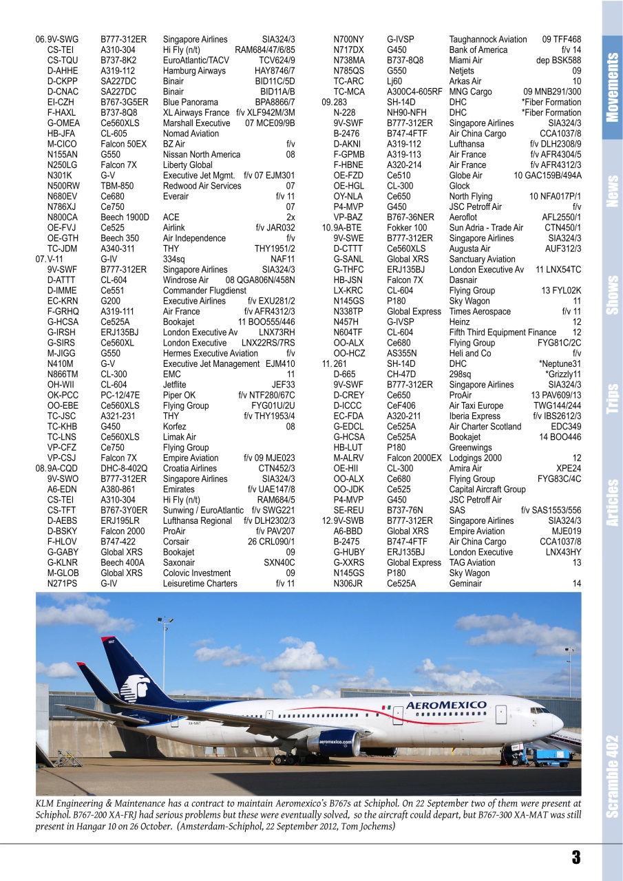 Scramble Magazine Preview Pages