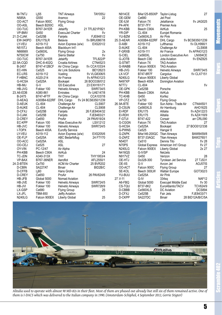 Scramble Magazine Preview Pages