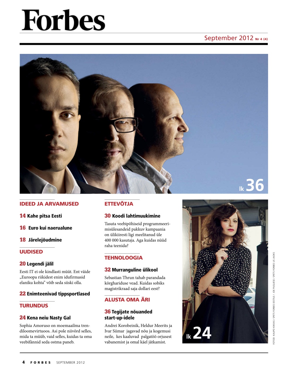 Forbes Estonia Preview Pages