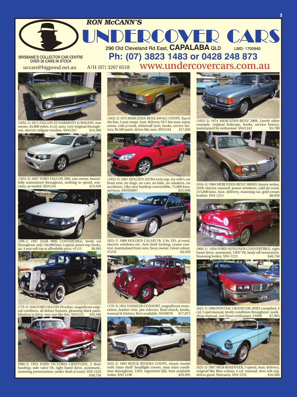 JUST CARS Preview Pages