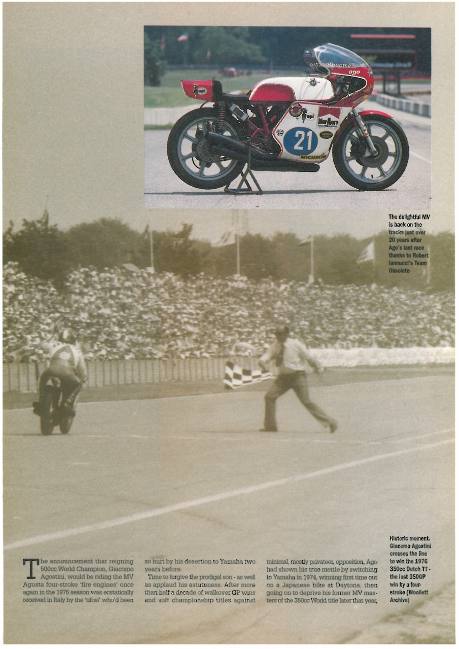 Classic Racer Preview Pages