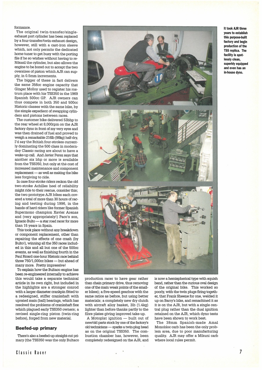 Classic Racer Preview Pages