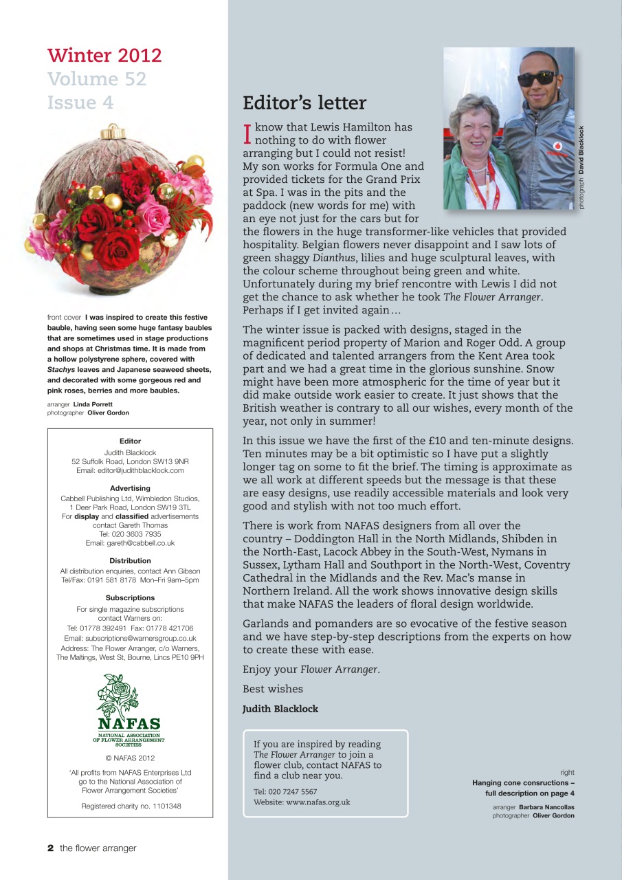 The Flower Arranger Preview Pages