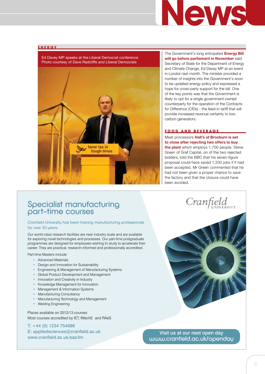 The Manufacturer Preview Pages