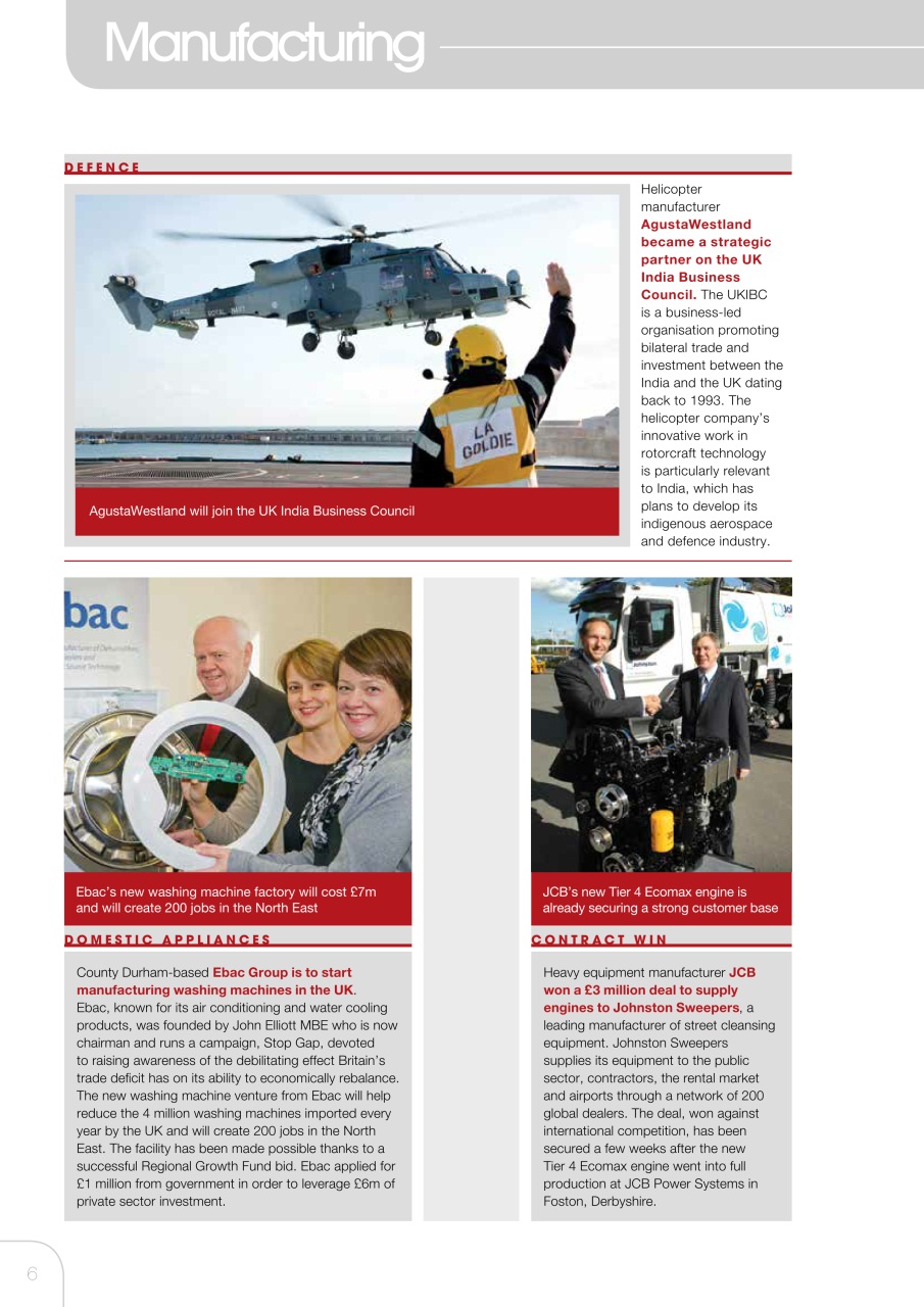 The Manufacturer Preview Pages