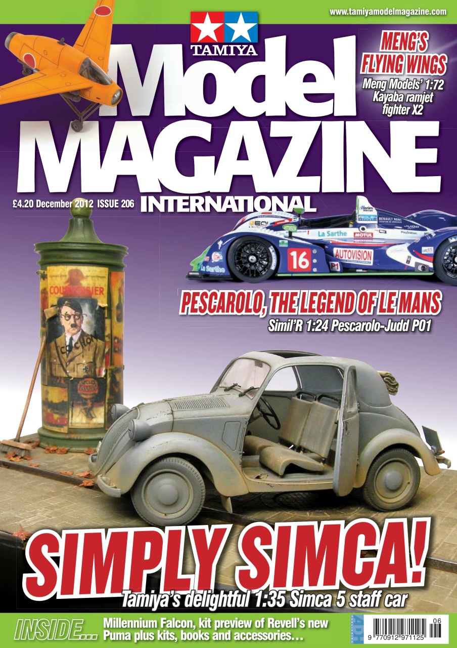Tamiya Model Magazine Preview Pages