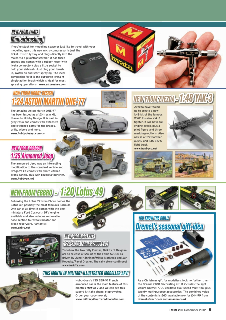Tamiya Model Magazine Preview Pages