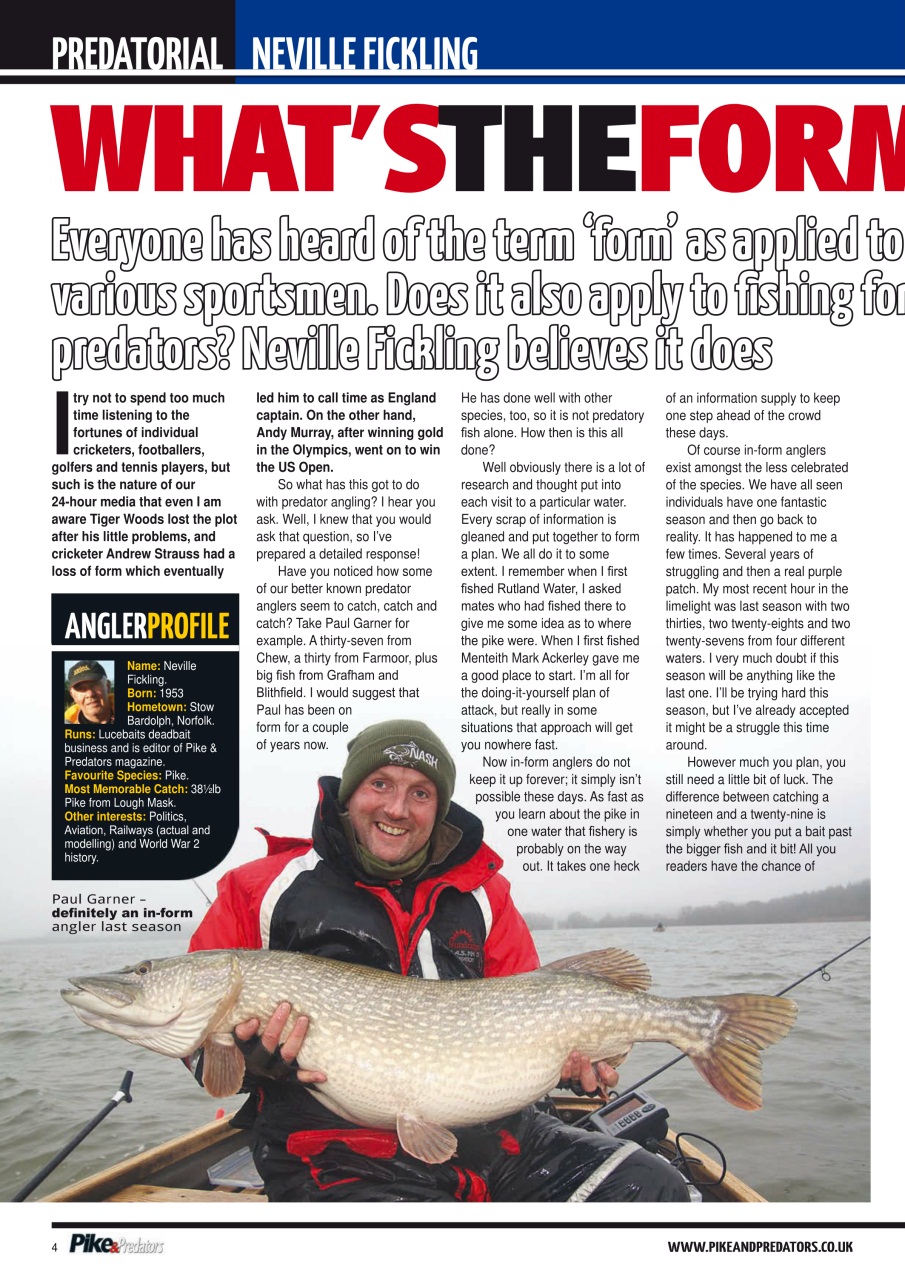 Pike & Predators Preview Pages