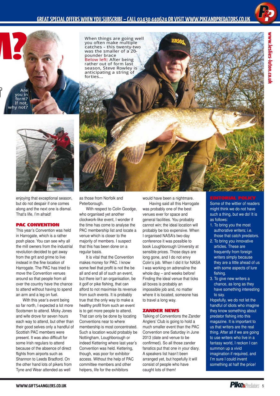 Pike & Predators Preview Pages