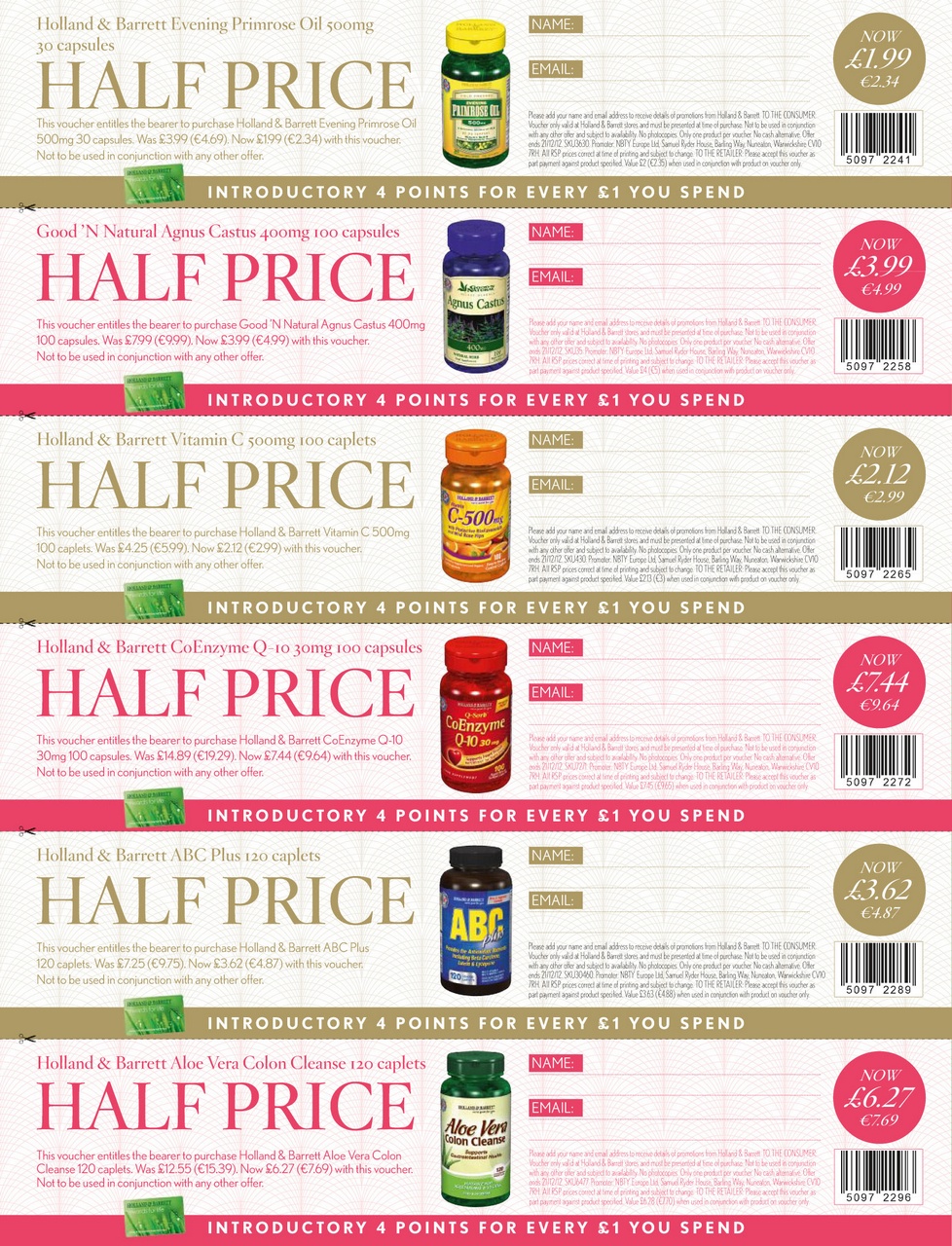 Healthy Magazine Preview Pages