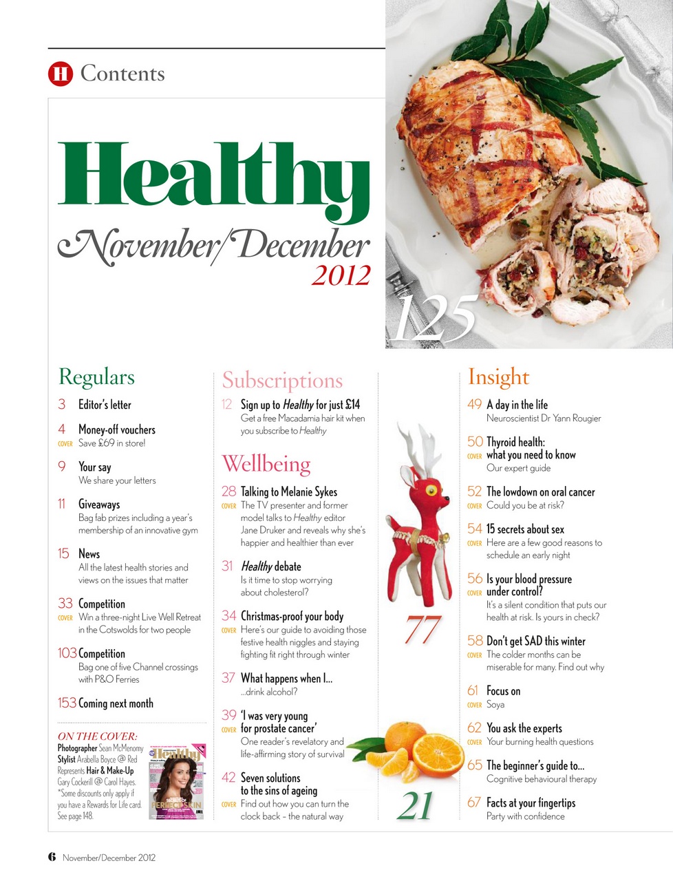 Healthy Magazine Preview Pages