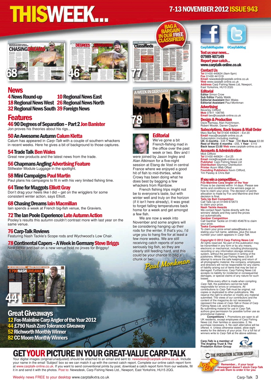 Carp-Talk Preview Pages