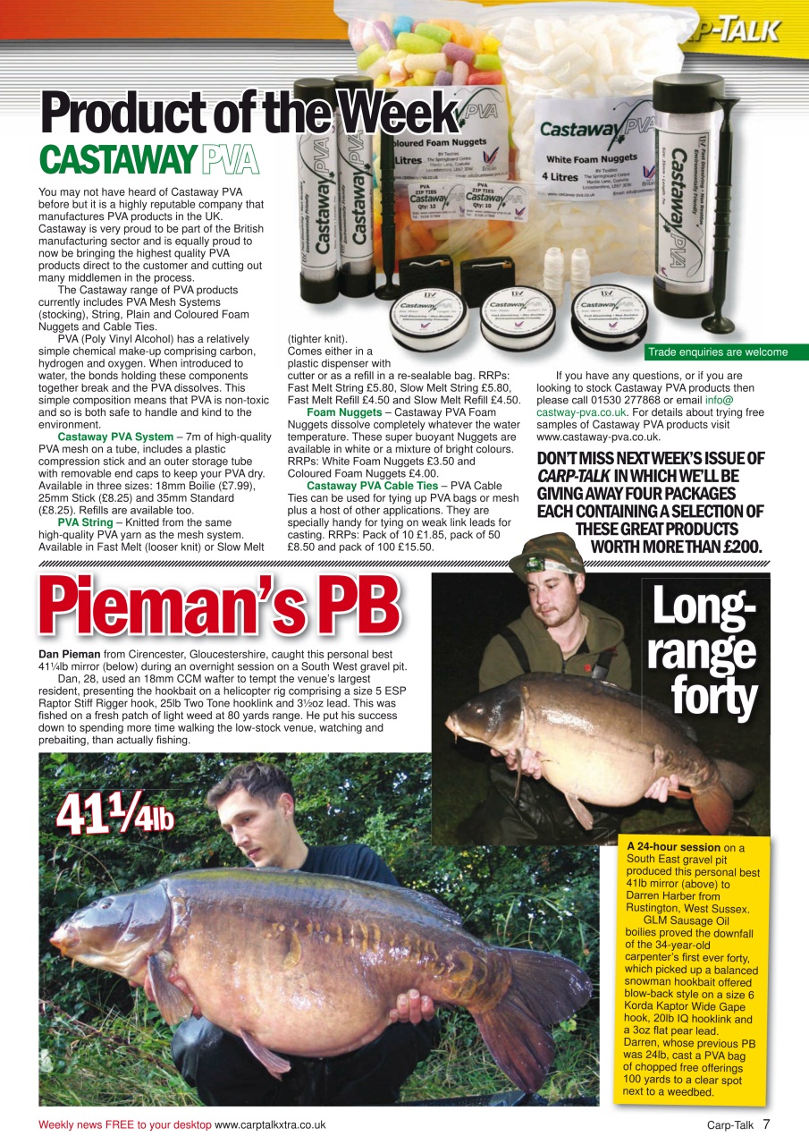 Carp-Talk Preview Pages