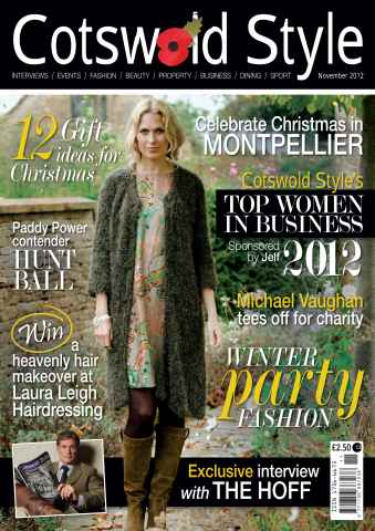Cotswold Style issue Cotswold Style November 2012