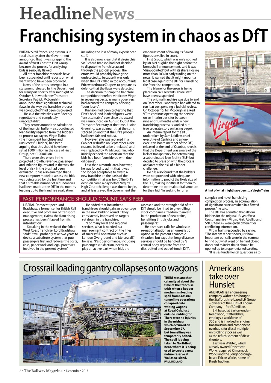 Railway Magazine Preview Pages