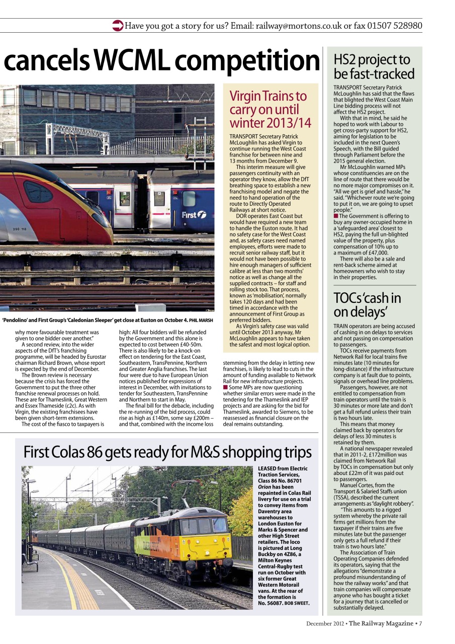 Railway Magazine Preview Pages