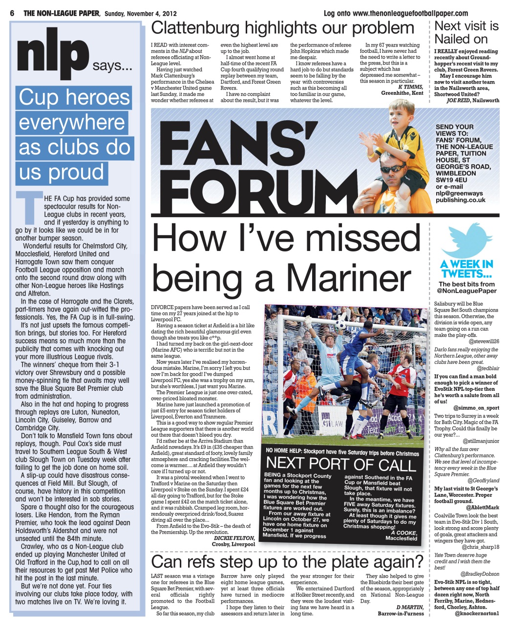 The Non-League Football Paper Preview Pages