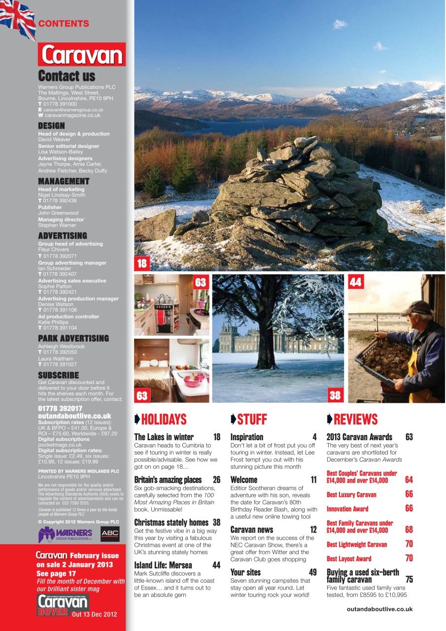 Caravan Magazine Preview Pages