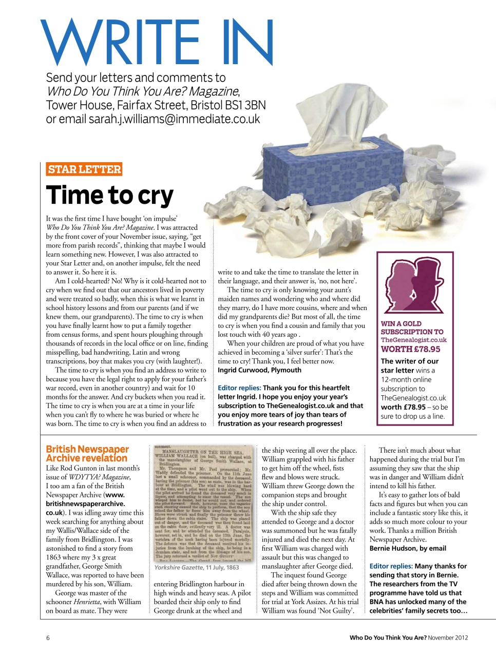 Who Do You Think You Are? Preview Pages