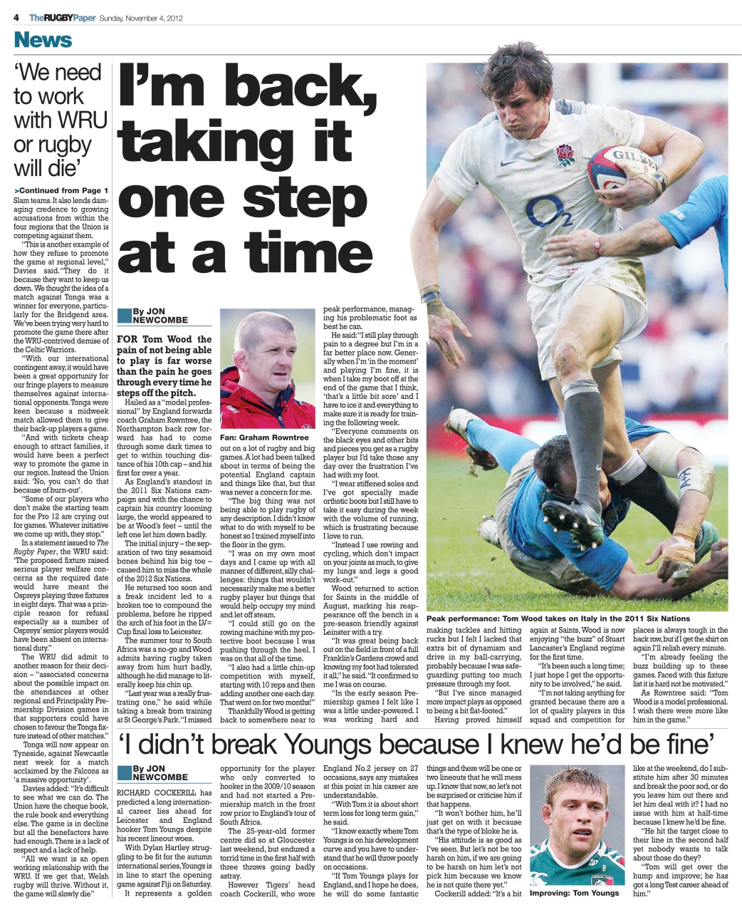 The Rugby Paper Preview Pages