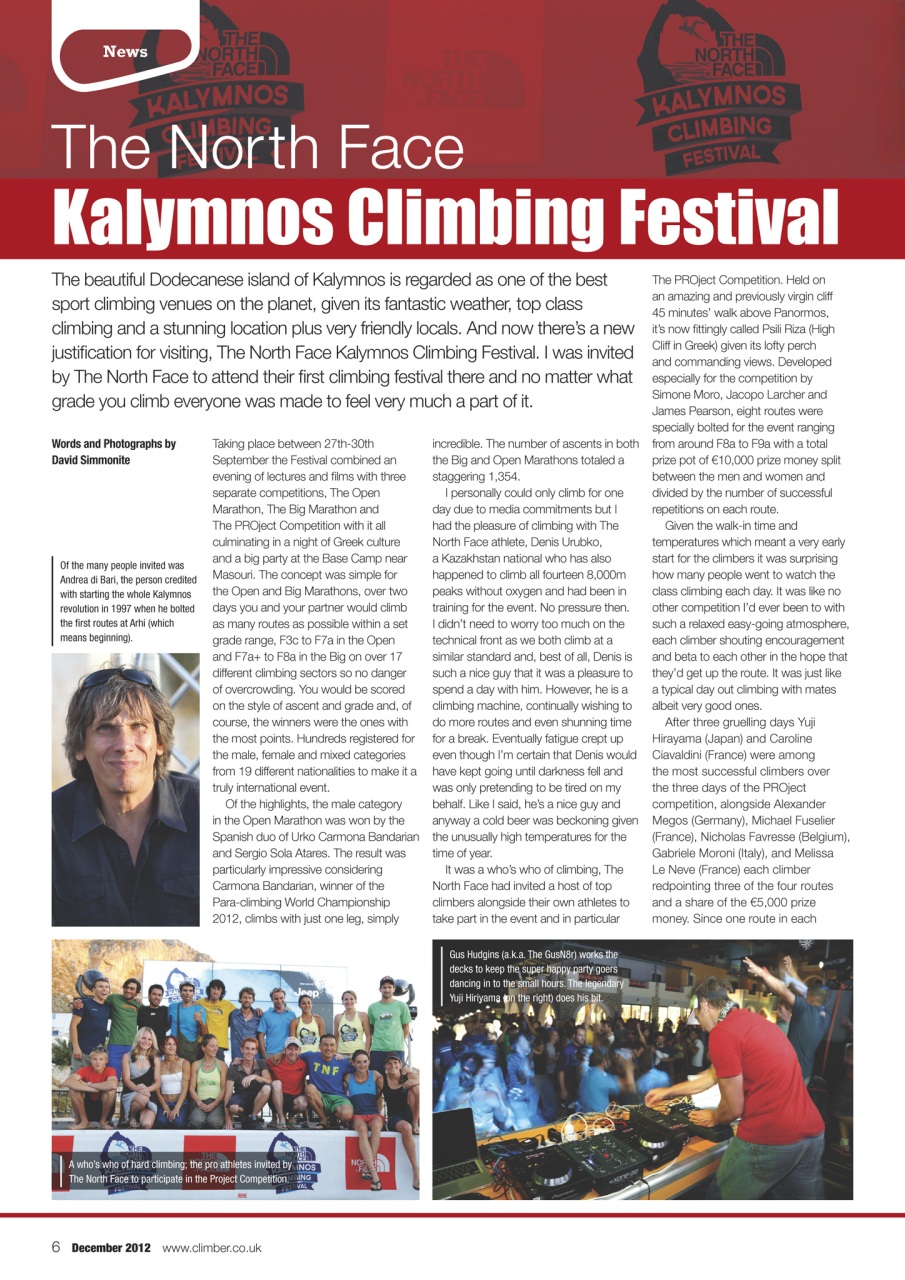 Climber Preview Pages