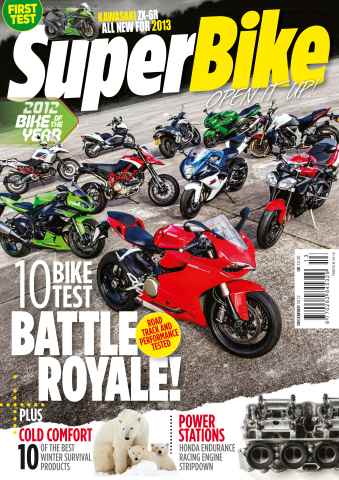 Superbike Magazine issue December 2012