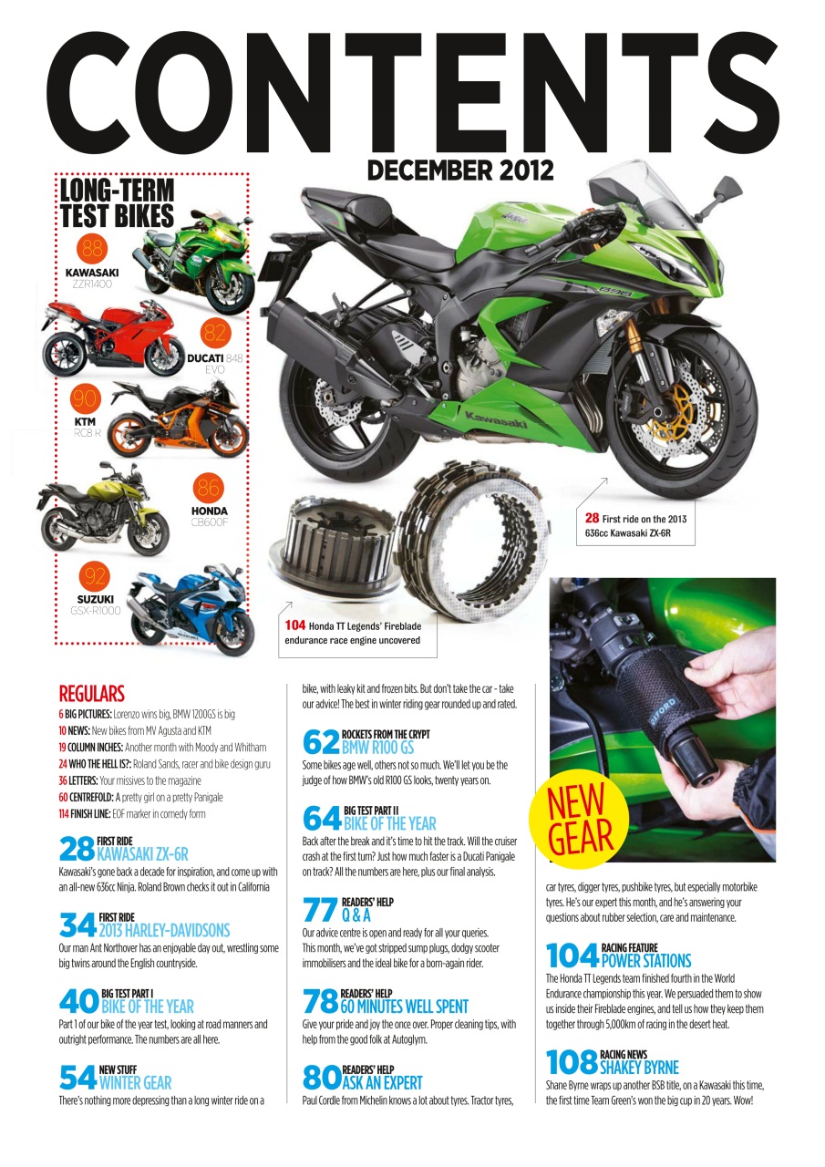 Superbike Magazine Preview Pages