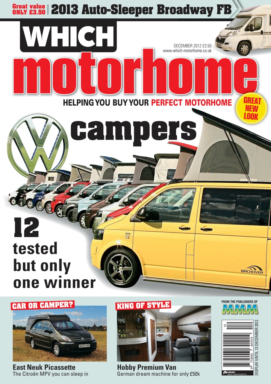 What Motorhome magazine Preview Pages