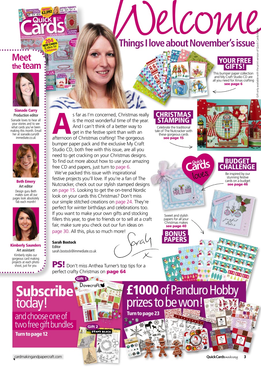 Quick Cards Made Easy Preview Pages