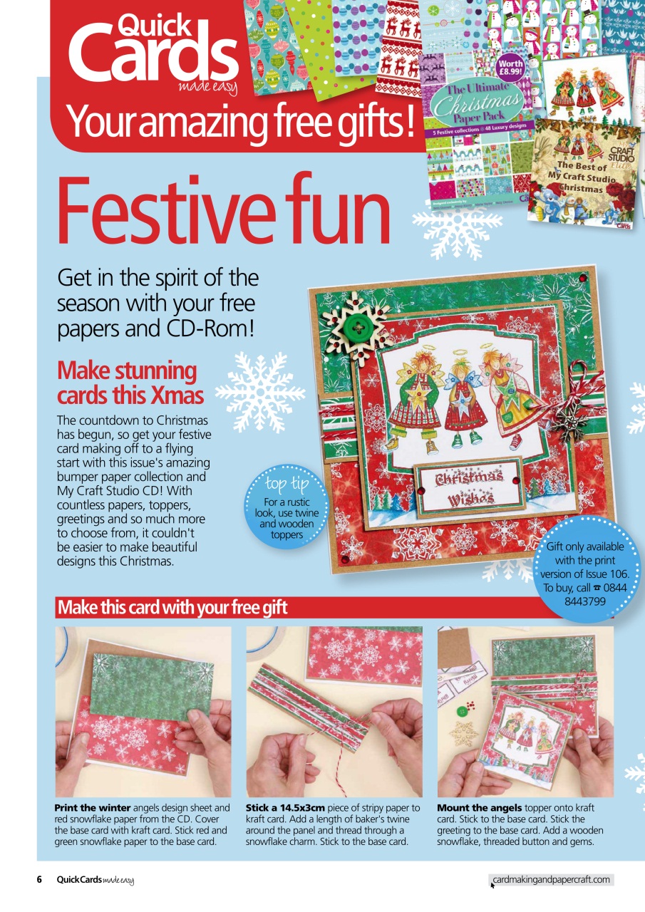 Quick Cards Made Easy Preview Pages