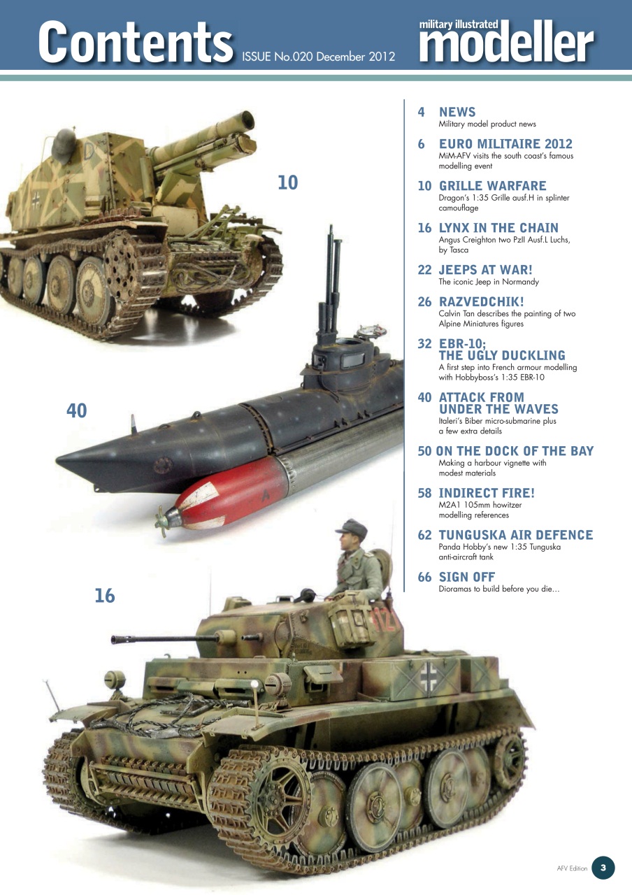 MIM: AFV Edition Preview Pages