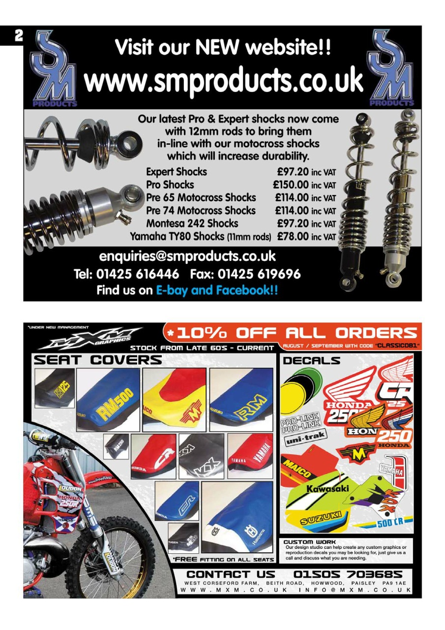 Classic Dirt Bike Preview Pages