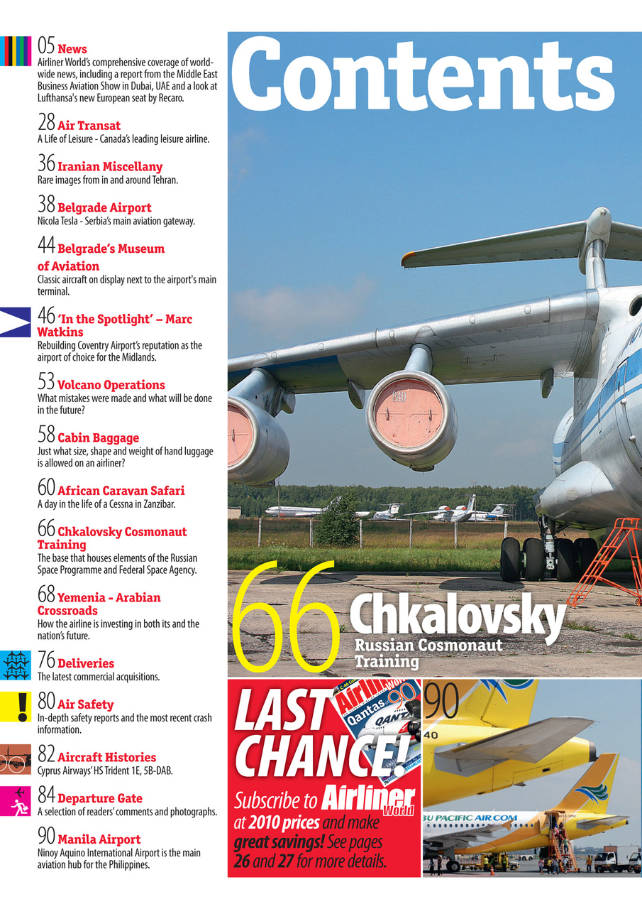 Airliner World Preview Pages