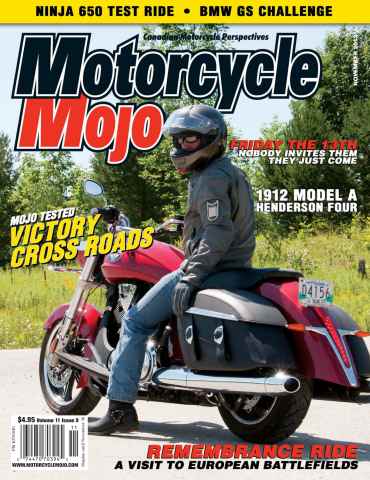 Motorcycle Mojo issue November 2012