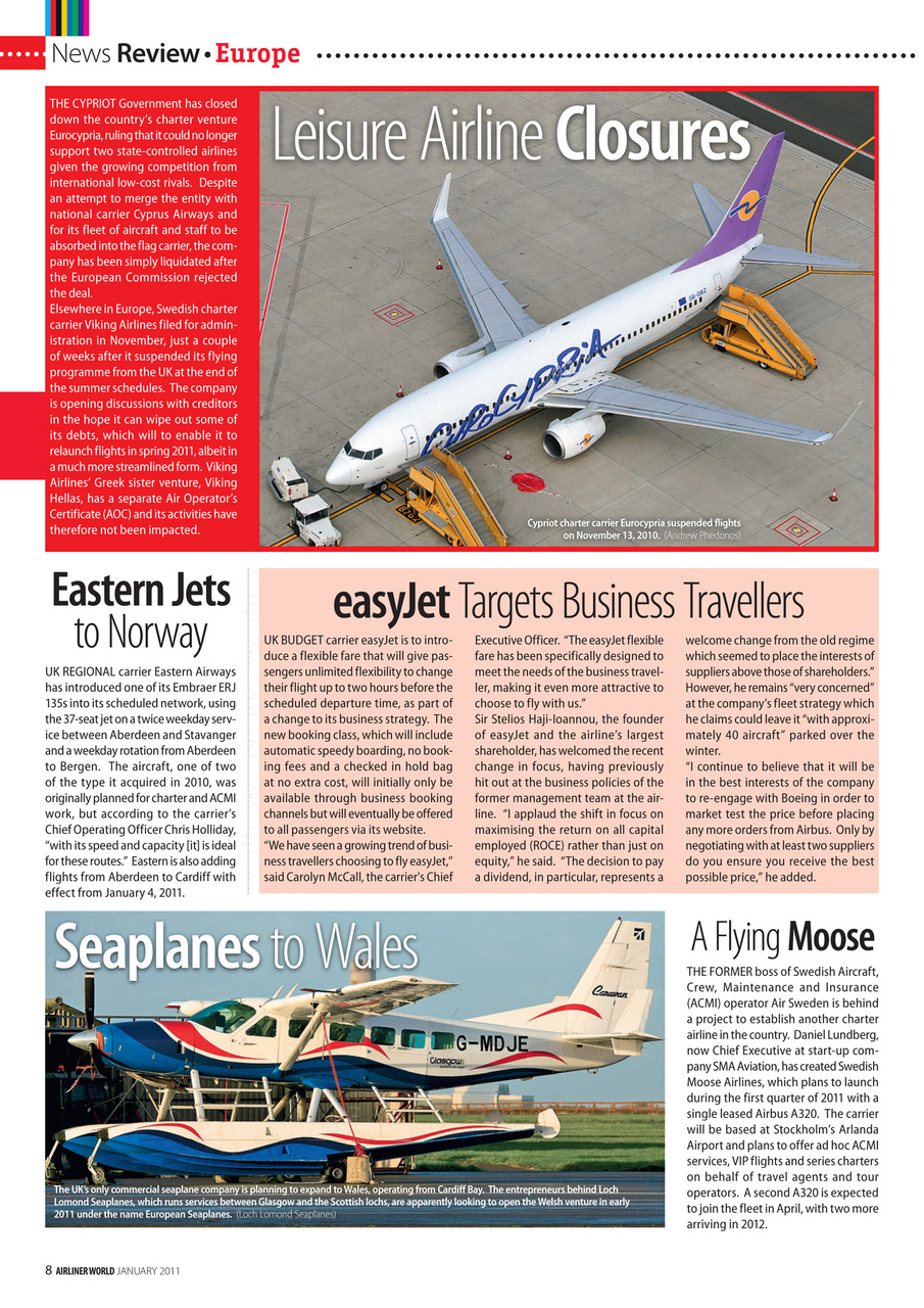 Airliner World Preview Pages