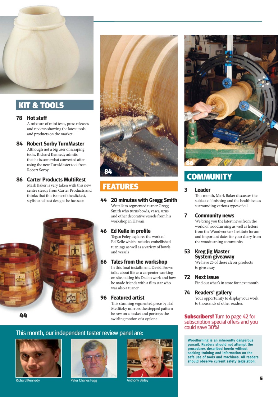 Woodturning Preview Pages