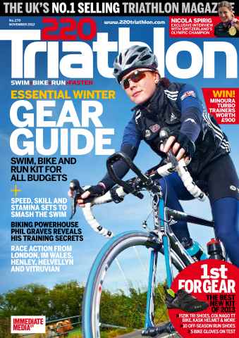 220 Triathlon Magazine issue November 2012