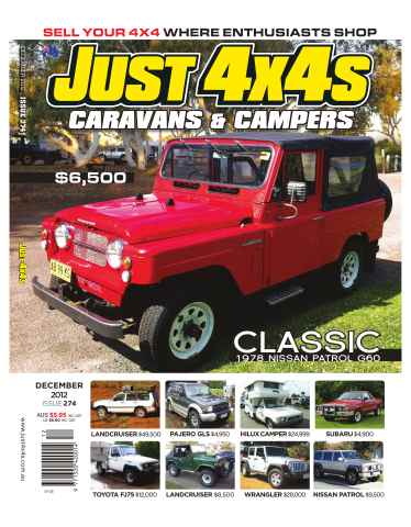 JUST 4X4S issue Just 4x4_274 Dec12