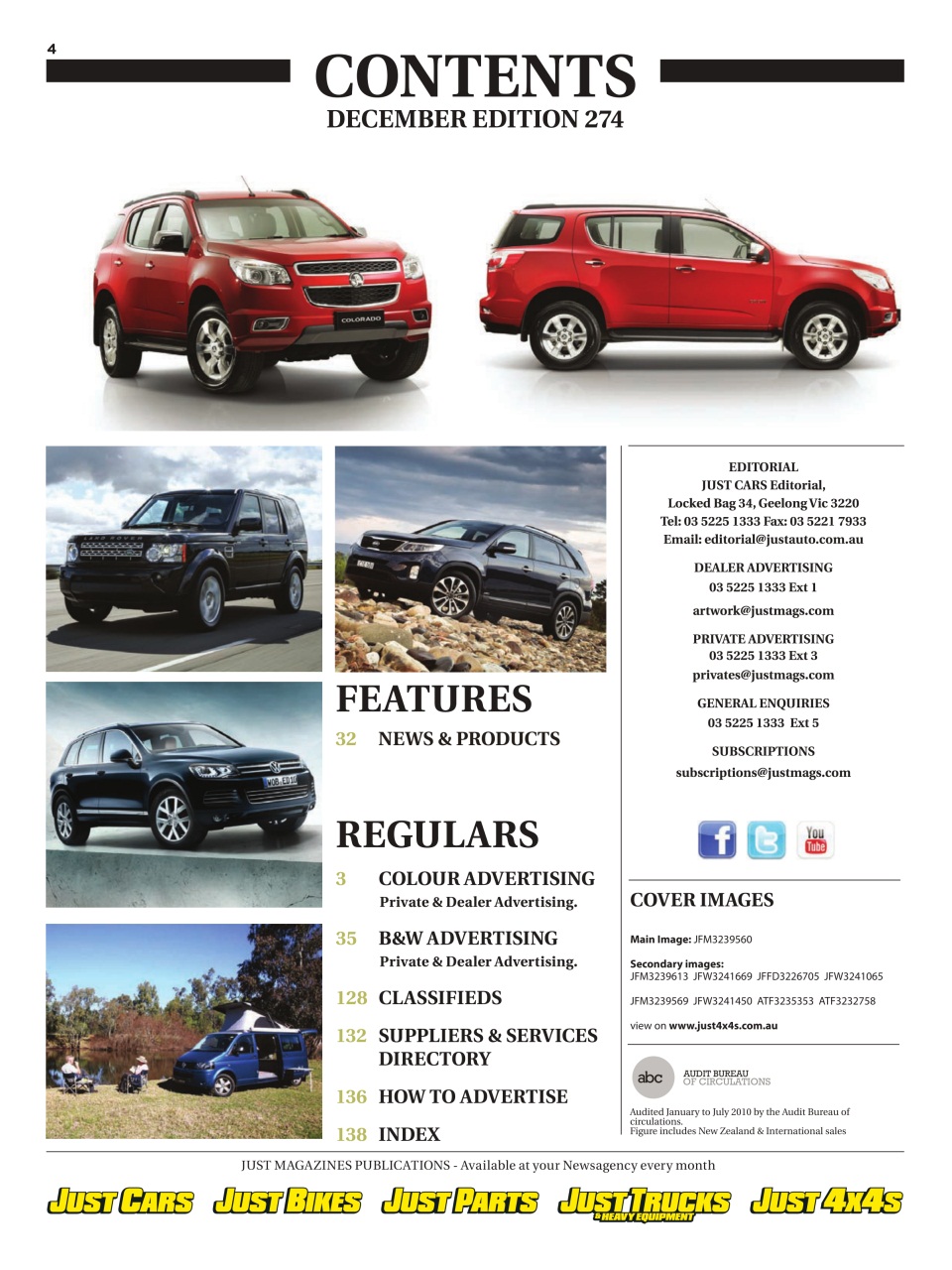 JUST 4X4S Preview Pages