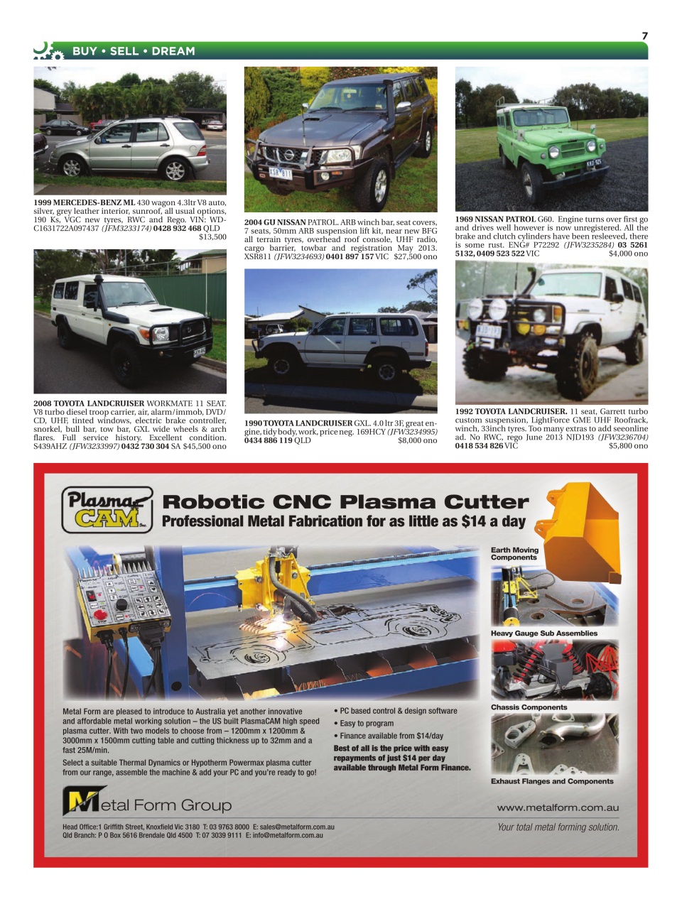 JUST 4X4S Preview Pages