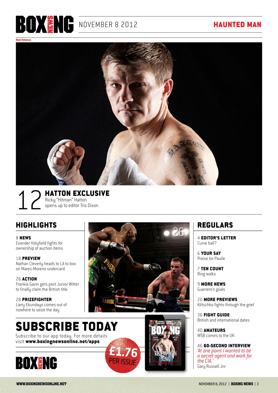 Boxing News Preview Pages