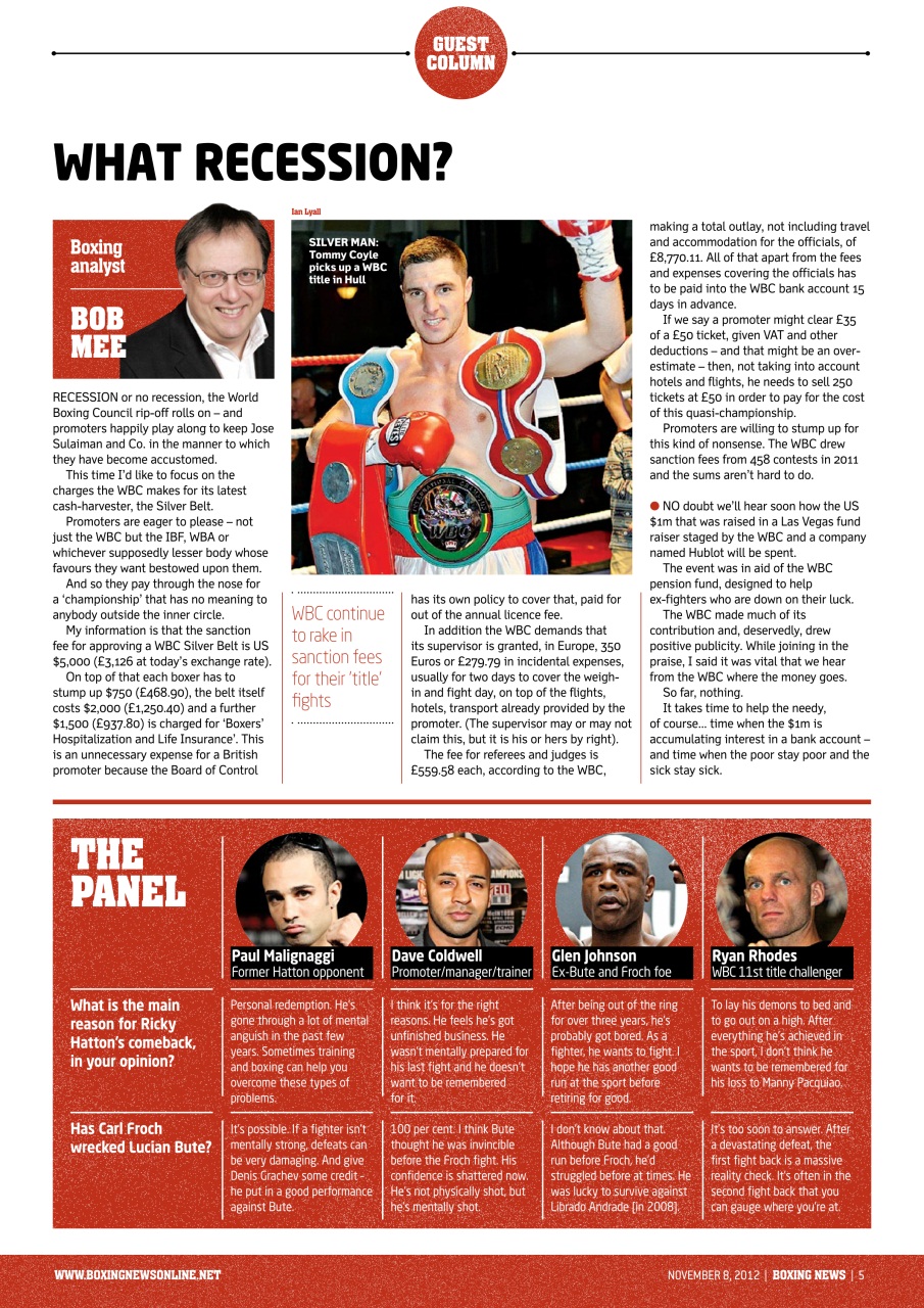 Boxing News Preview Pages