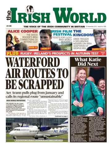 Irish World issue 10-11-2012