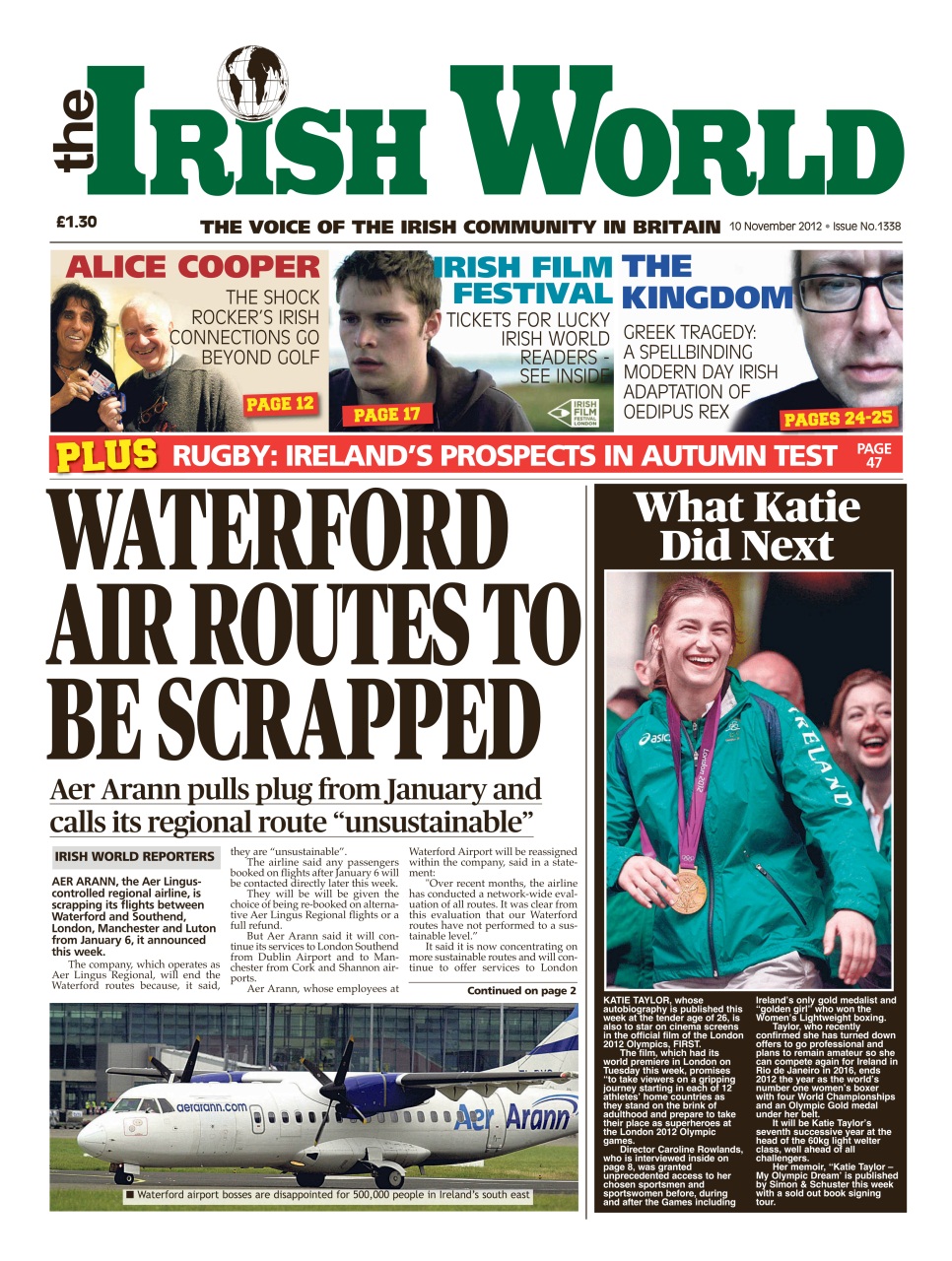 Irish World Preview Pages