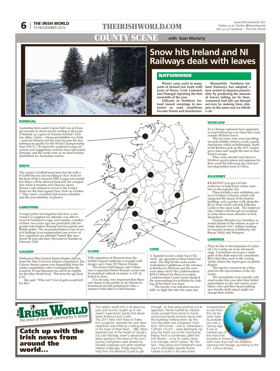 Irish World Preview Pages