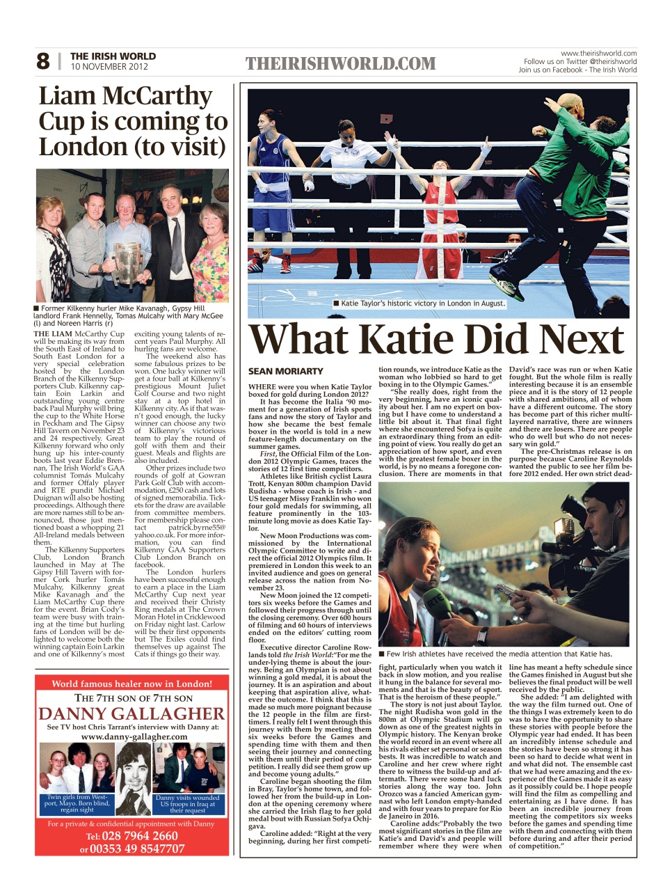 Irish World Preview Pages