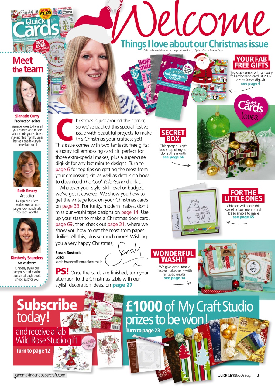 Quick Cards Made Easy Preview Pages