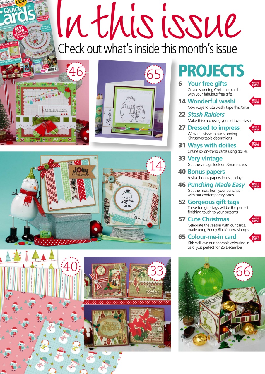 Quick Cards Made Easy Preview Pages