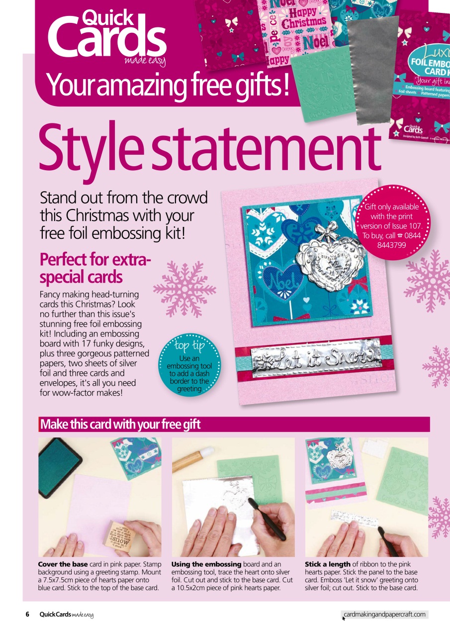 Quick Cards Made Easy Preview Pages