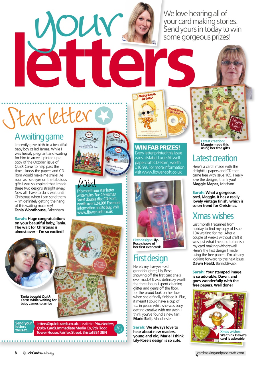 Quick Cards Made Easy Preview Pages